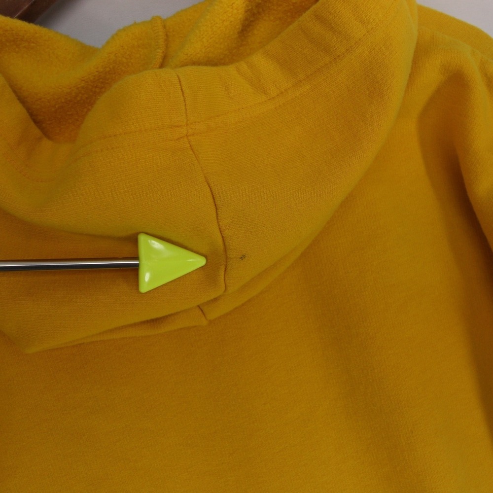 Vintage Nike Hoodie Mens XL Yellow Oregon Patches There Is No Finish Line - Picture 12 of 12
